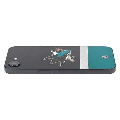 NHL San Jose Sharks Jersey iPhone 16e Skin